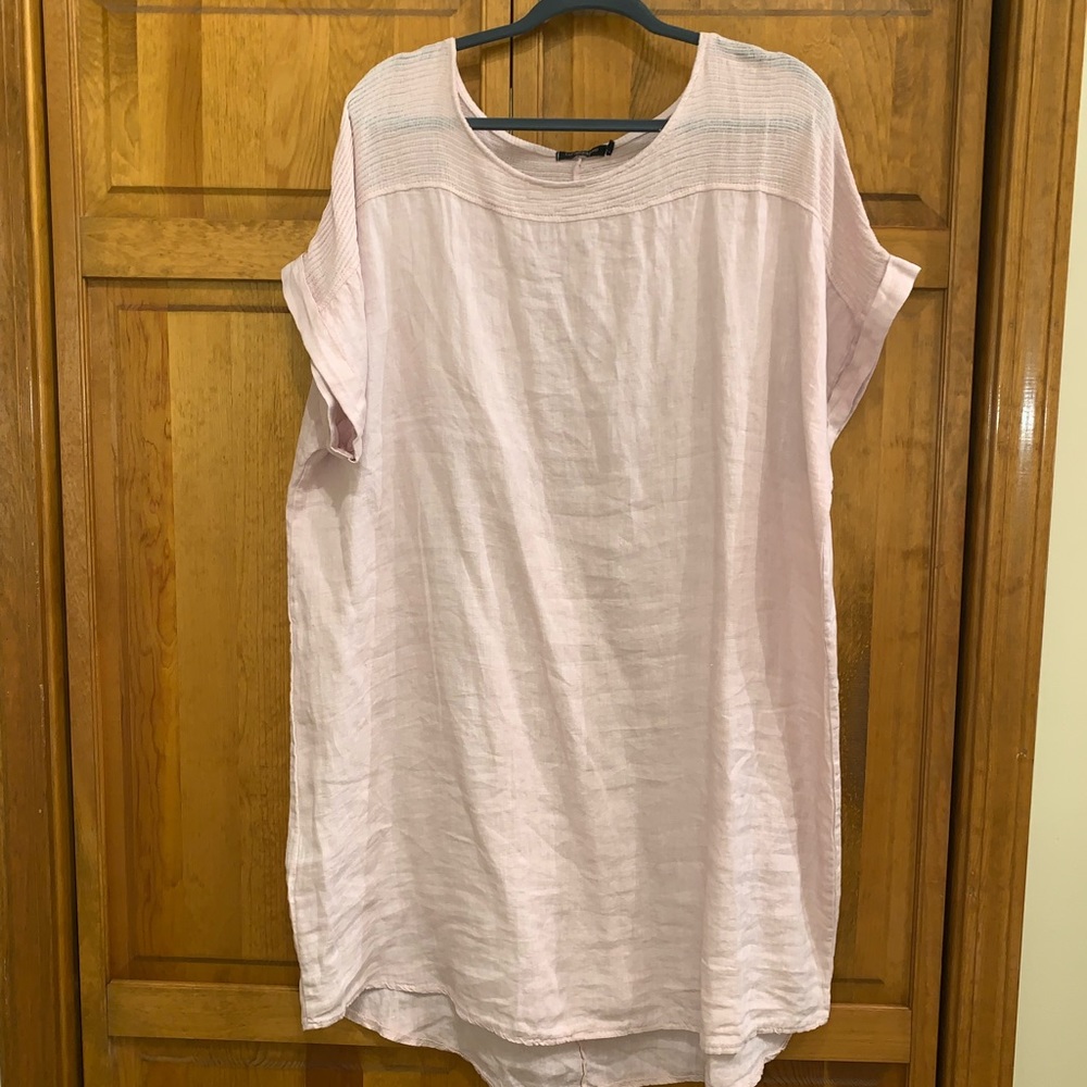 Lung O L’Arno linen dress